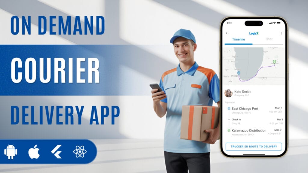 On-Demand Courier Delivery App
