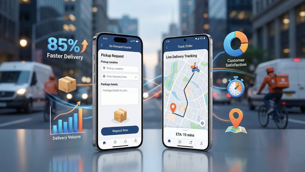 On-Demand Courier Delivery Application Development