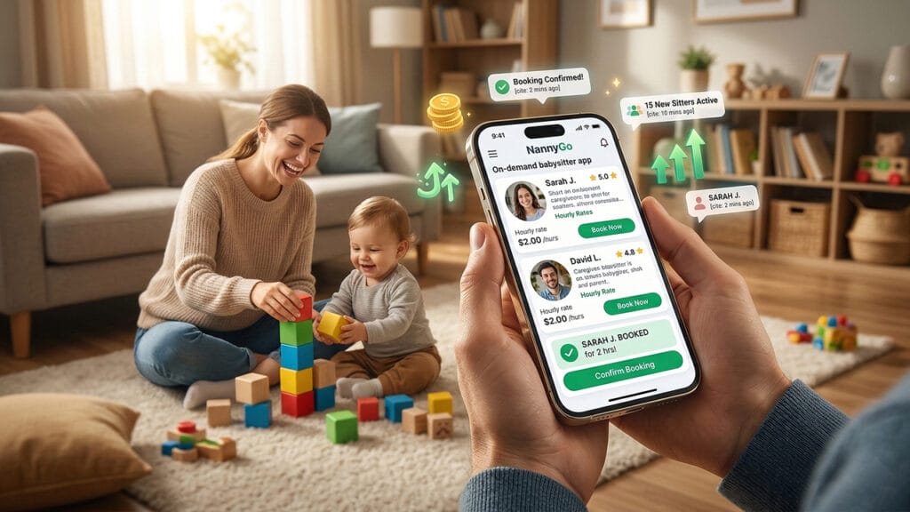 On-Demand Babysitting Application Development Cost