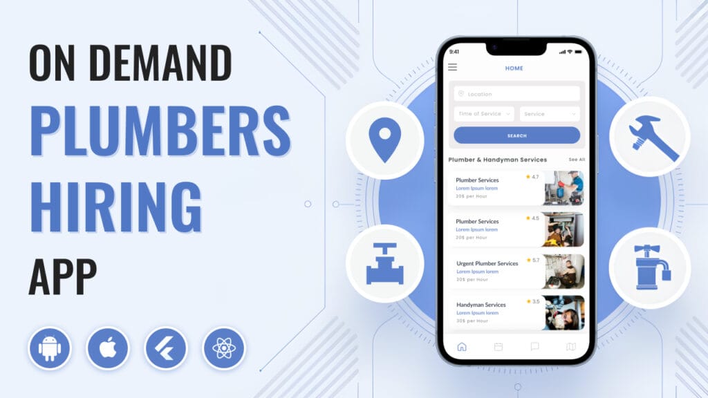 On-Demand Plumbers Hiring Application