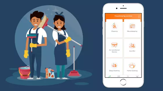 On-Demand House Cleaning Services App