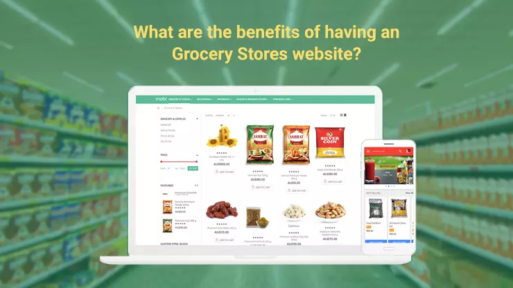 Grocery Store Website Design