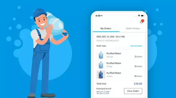 On Demand Water Delivery App