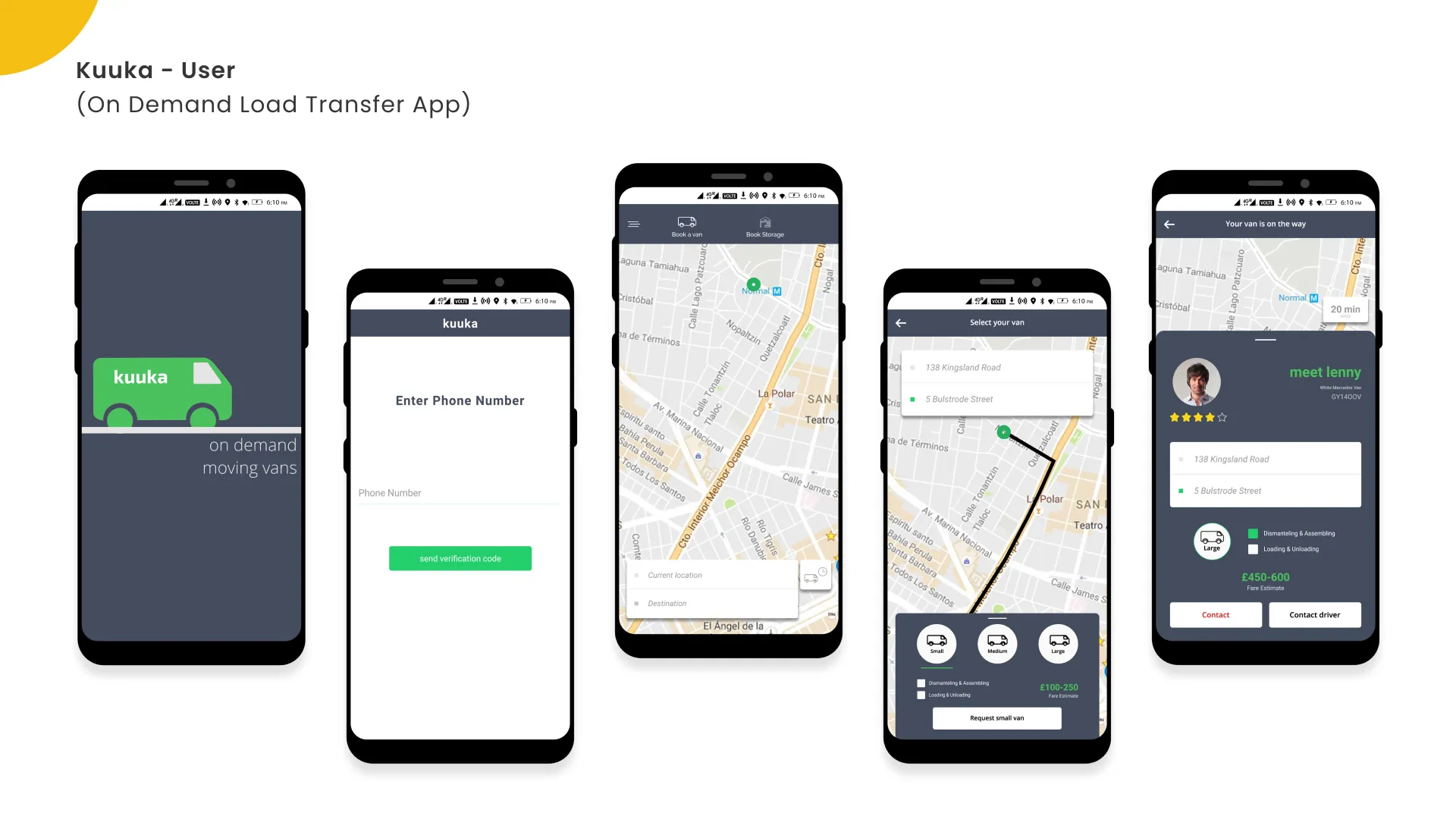Kuuka(User) – Mobile App dev