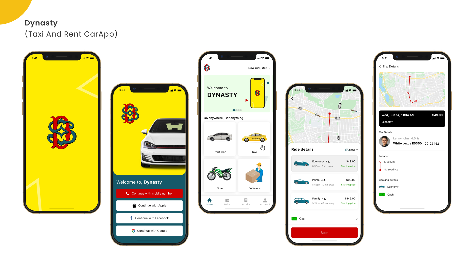 Taxi Booking – Mobile App dev