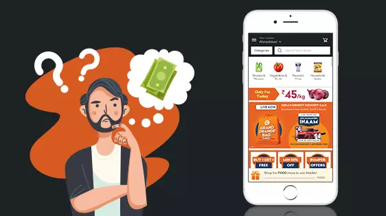 Cost to Develop an App like Grofers