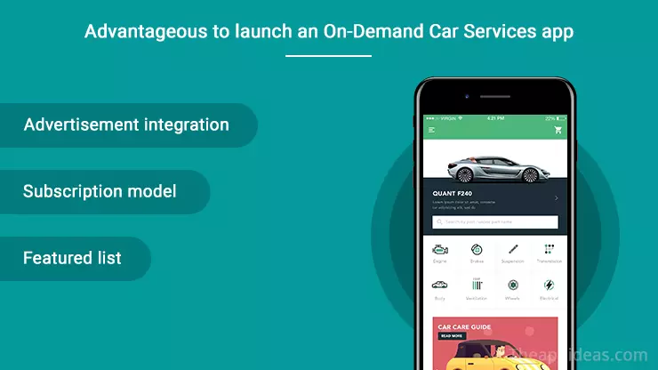 On Demand Car Services App Development