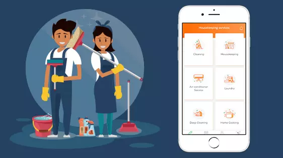 On-Demand House Cleaning App