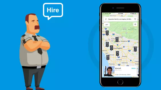 On-Demand Security Guard Hiring App Development
