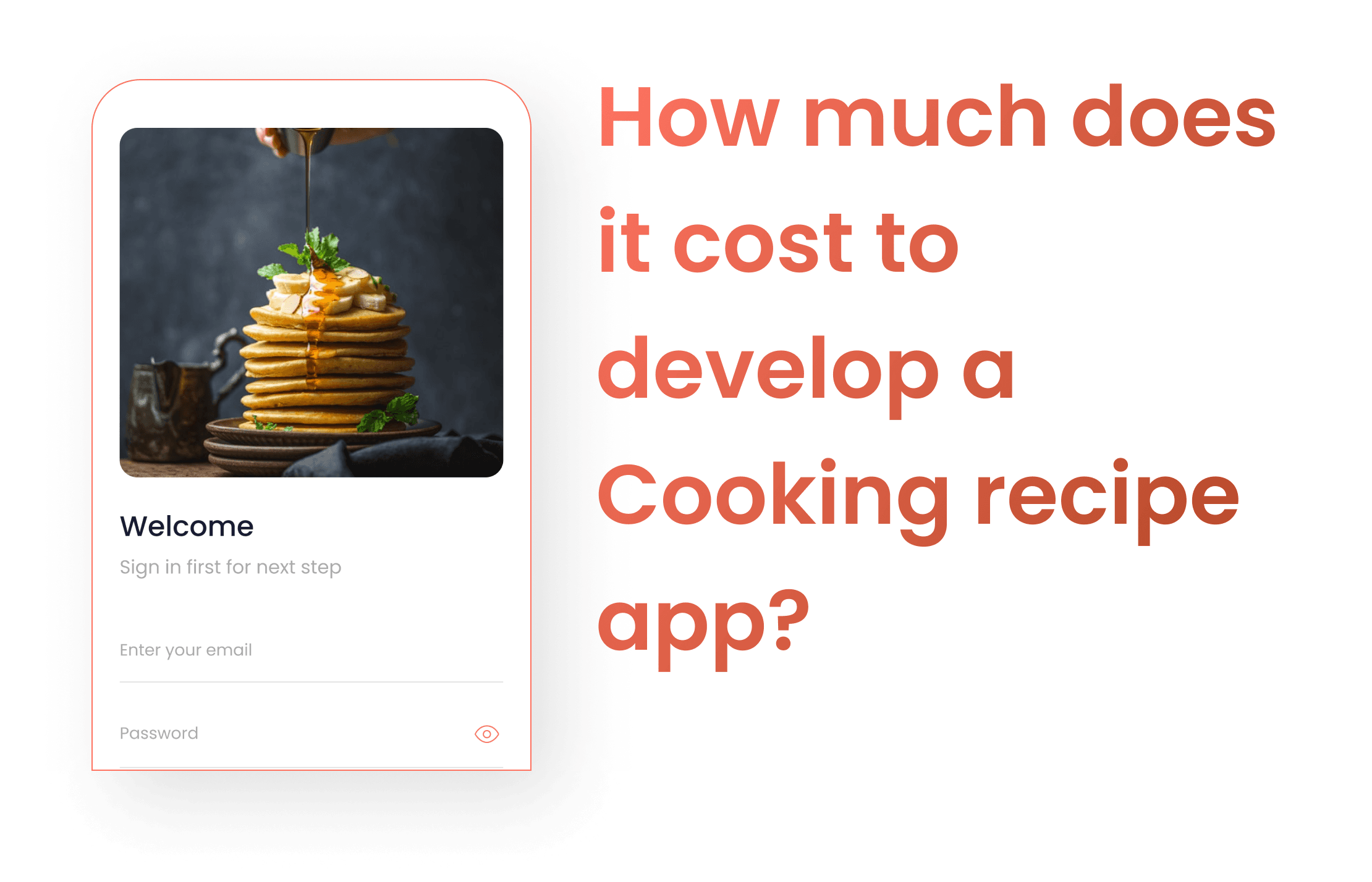 Develop a Cooking Recipe App