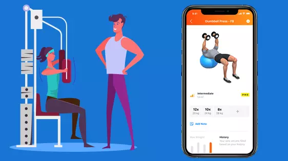 Develop a Fitness Trainer App