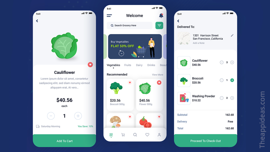 Grocery Store App Development