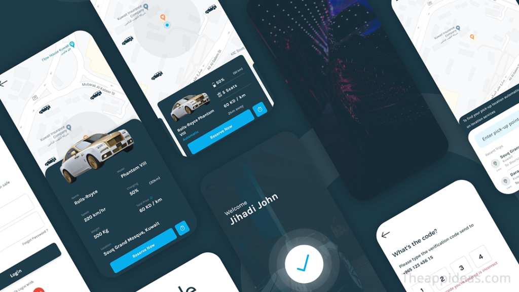 Luxury Car Booking App Development