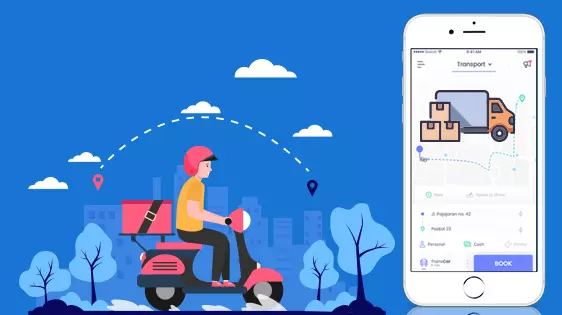 On-Demand Courier Delivery App