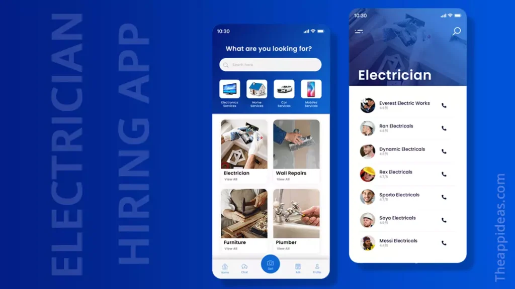 On-Demand Electrician App Development