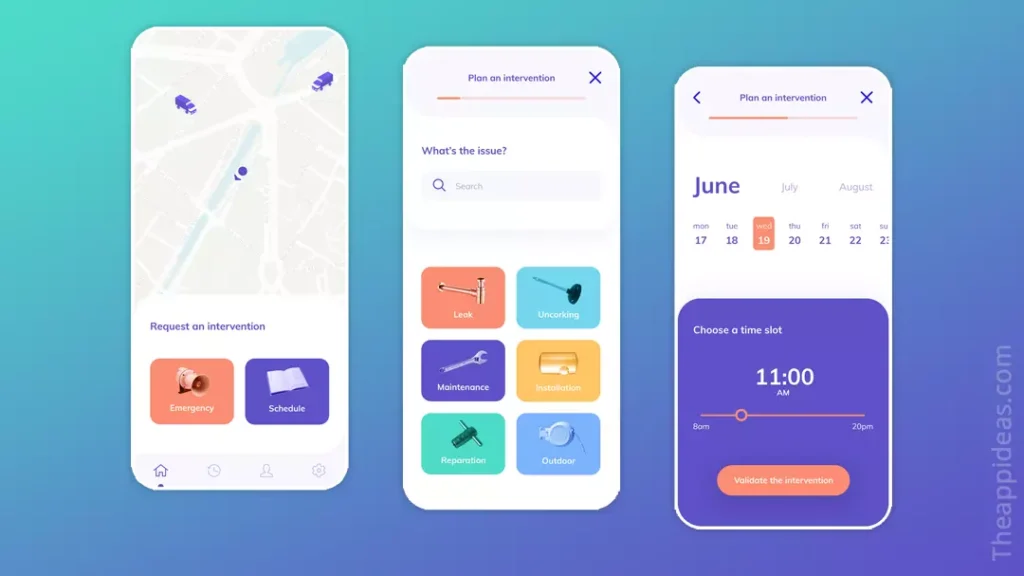 Plumbers Hiring App Development