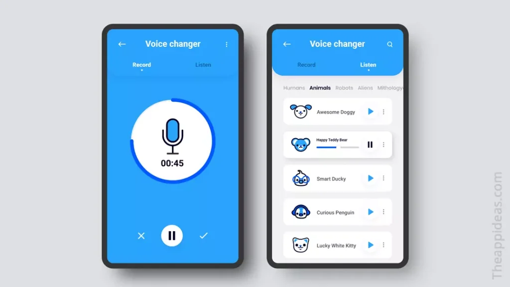 Voice Changer App Development Cost