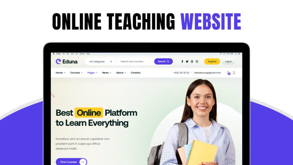 Teaching Website Development