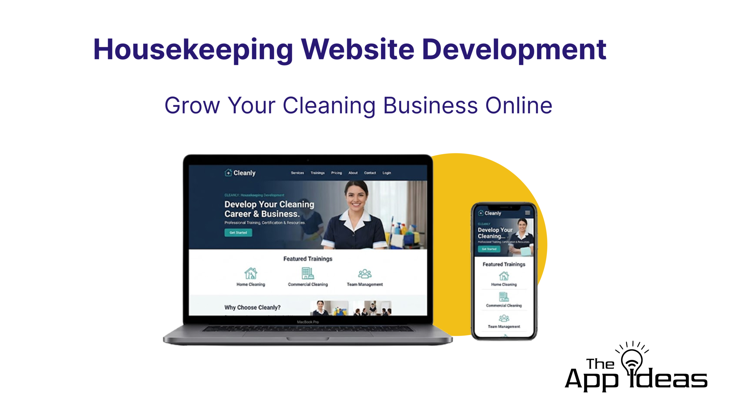 Housekeeping Website Development